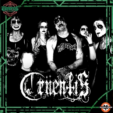 Crüentis — yhtyeen promokuva ja logo
